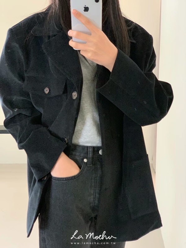 燈芯絨西裝外套(闆娘清單)